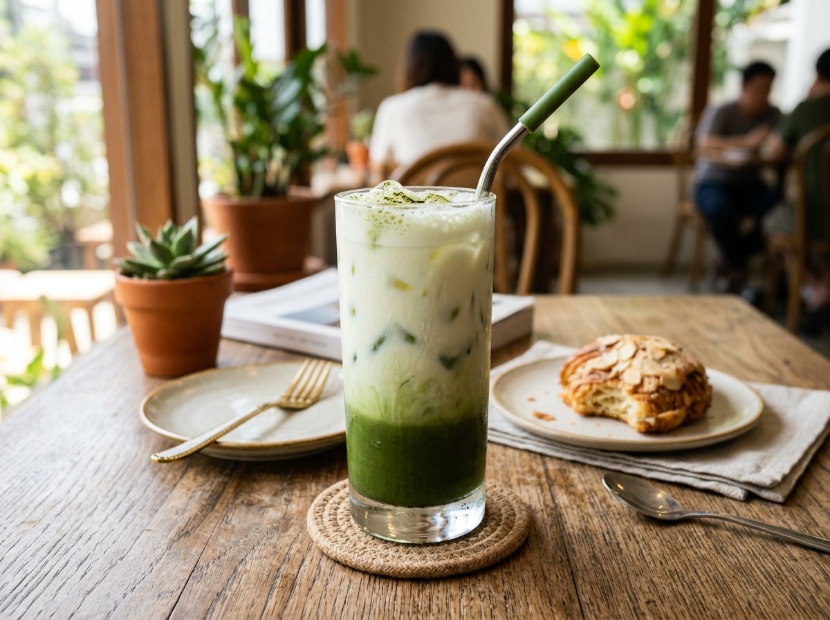 Matcha Green Tea Latte Iced