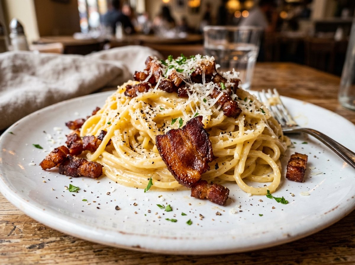 Spaghetti Carbonara Creamy
